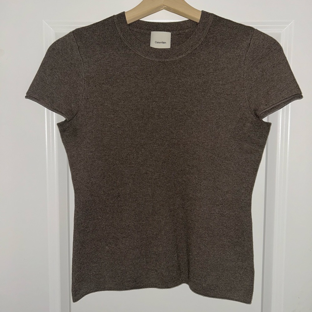 Calvin Klein short sleeve sweater